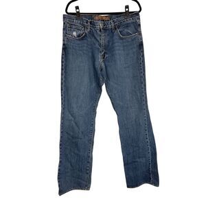 Agave Denim Jeans Mens Size 38 Mid Wash Blue Gringo Classic Straight Leg USA